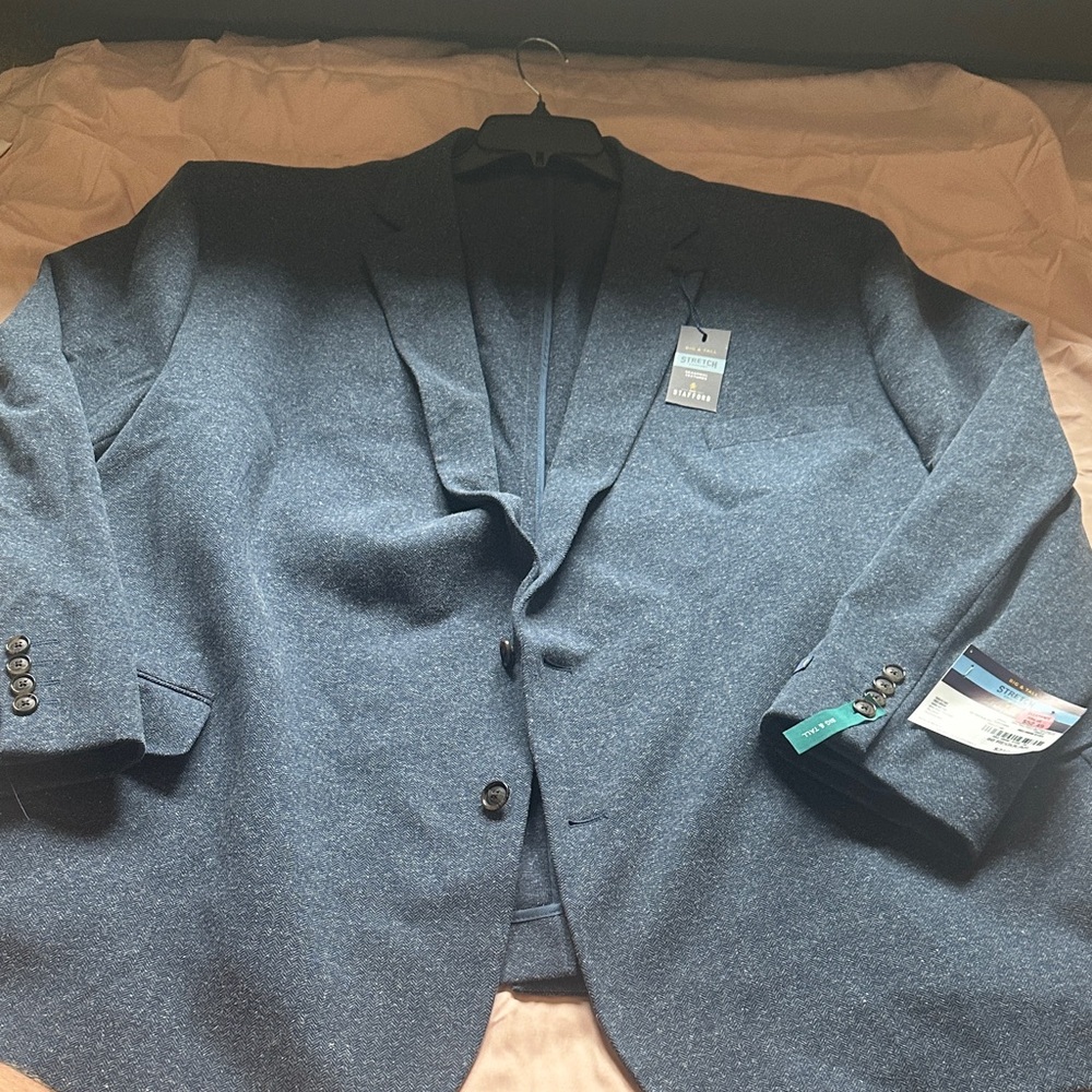 Stafford Dark Gray Sport Coat